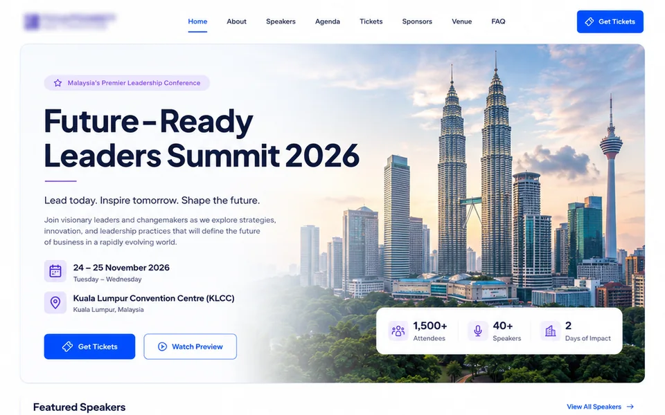 Corporate event booking platform