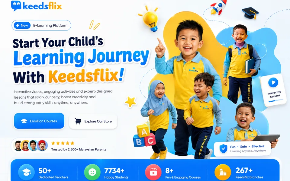 Keedsflix online learning platform